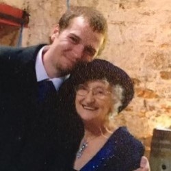Picture of myself and my Nana